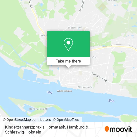 Карта Kinderzahnarztpraxis Homatash