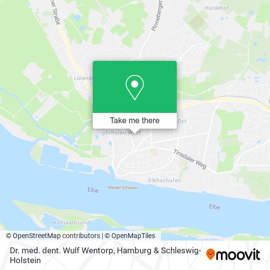 Dr. med. dent. Wulf Wentorp map