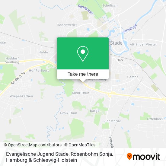 Evangelische Jugend Stade, Rosenbohm Sonja map