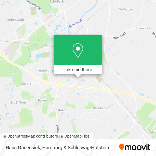 Haus Gauensiek map