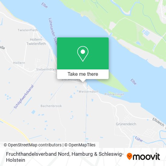 Fruchthandelsverband Nord map