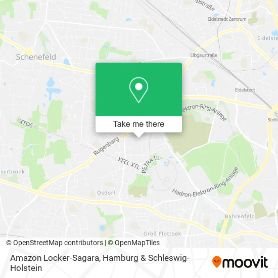 Карта Amazon Locker-Sagara