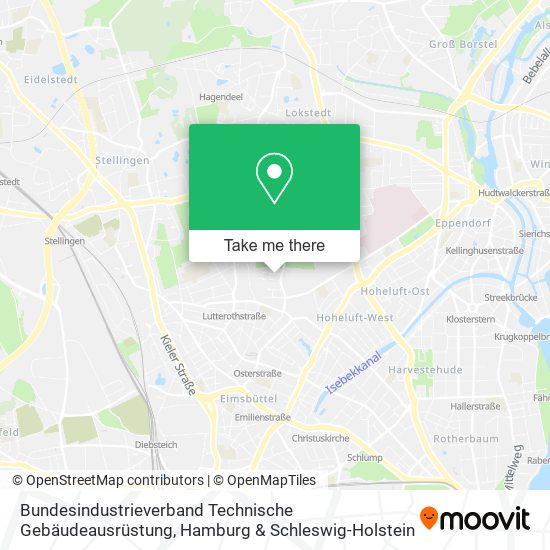 Bundesindustrieverband Technische Gebäudeausrüstung map