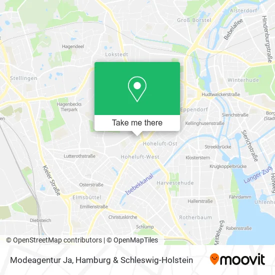 Карта Modeagentur Ja