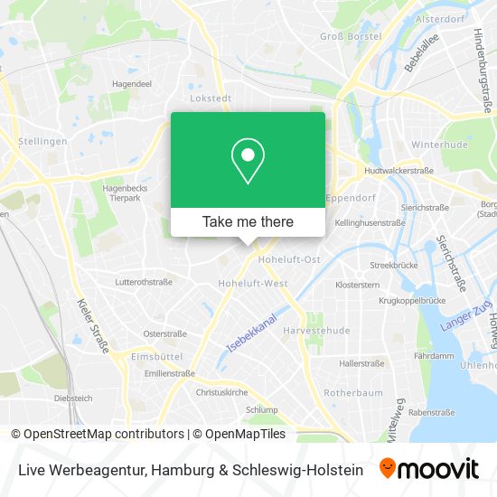 Live Werbeagentur map