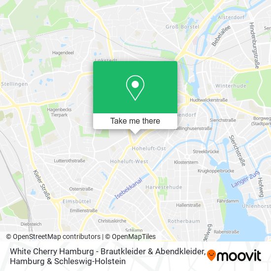 White Cherry Hamburg - Brautkleider & Abendkleider map