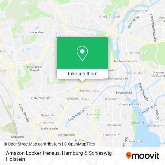 Amazon Locker-Ireneus map