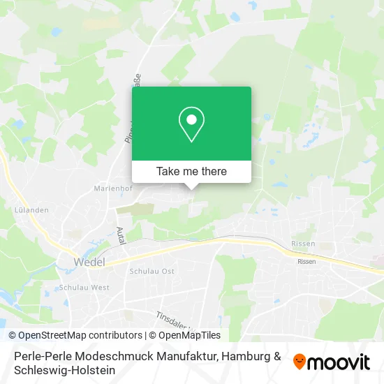 Карта Perle-Perle Modeschmuck Manufaktur