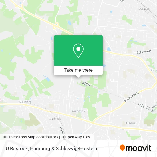 Карта U Rostock