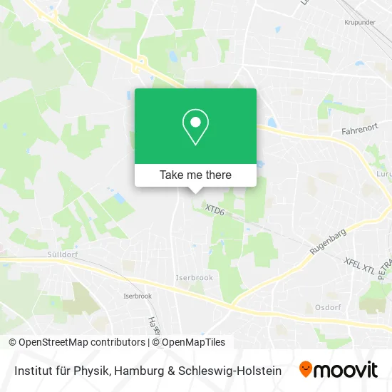 Карта Institut für Physik