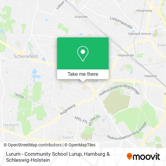 Lurum - Community School Lurup map