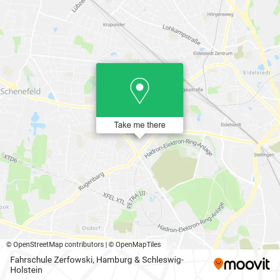 Карта Fahrschule Zerfowski