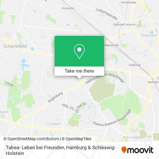Tabea- Leben bei Freunden map