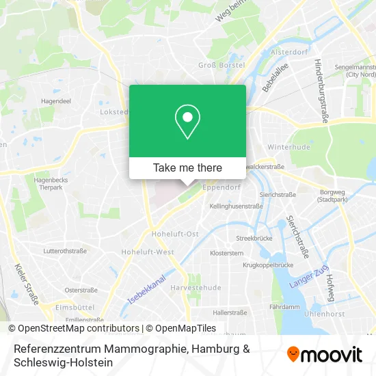 Карта Referenzzentrum Mammographie