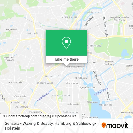 Карта Senzera - Waxing & Beauty