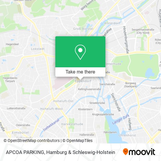 APCOA PARKING map