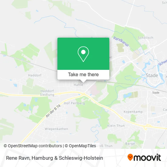 Карта Rene Ravn