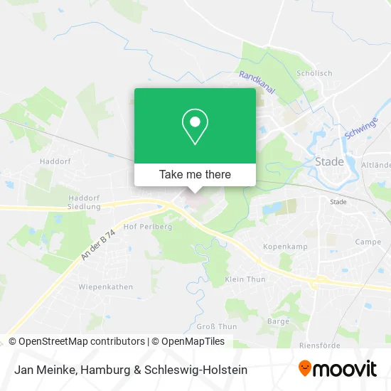 Карта Jan Meinke