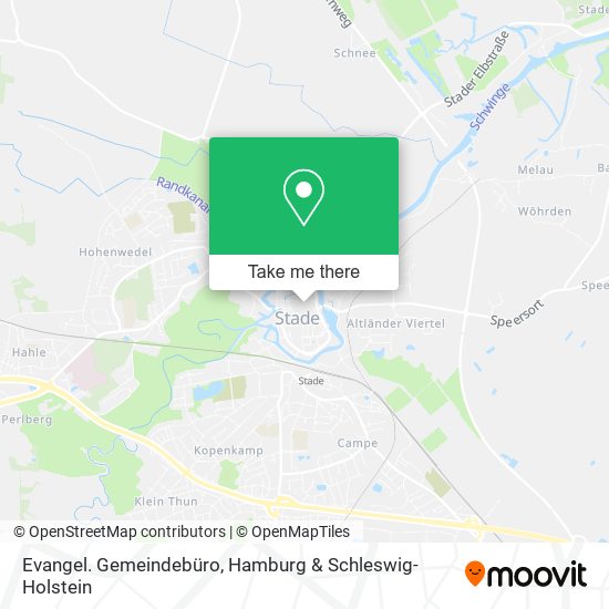 Evangel. Gemeindebüro map