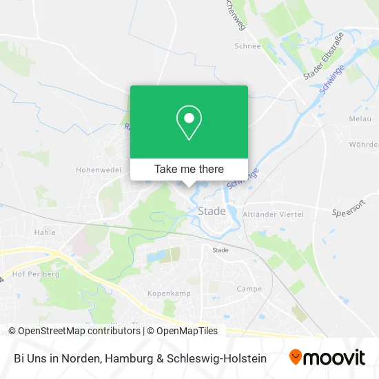 Карта Bi Uns in Norden
