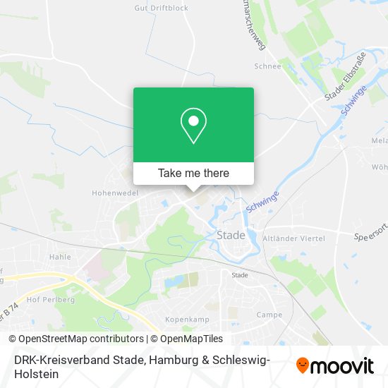 DRK-Kreisverband Stade map