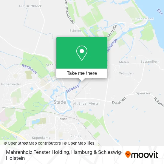 Карта Mahrenholz Fenster Holding