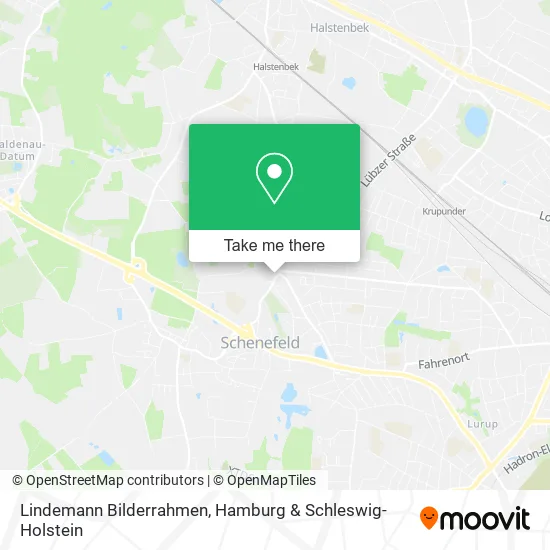 Карта Lindemann Bilderrahmen