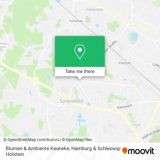 Карта Blumen & Ambiente Keuneke