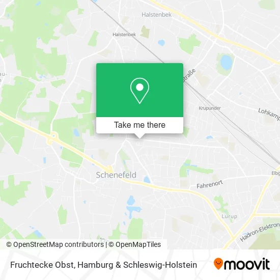 Карта Fruchtecke Obst