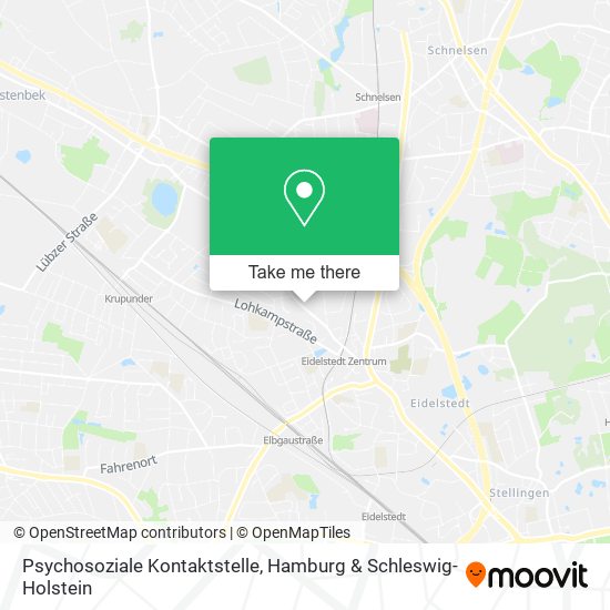 Psychosoziale Kontaktstelle map