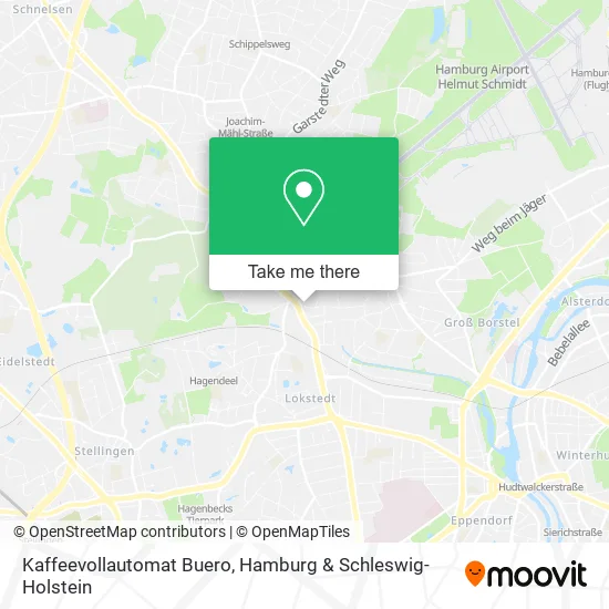 Карта Kaffeevollautomat Buero