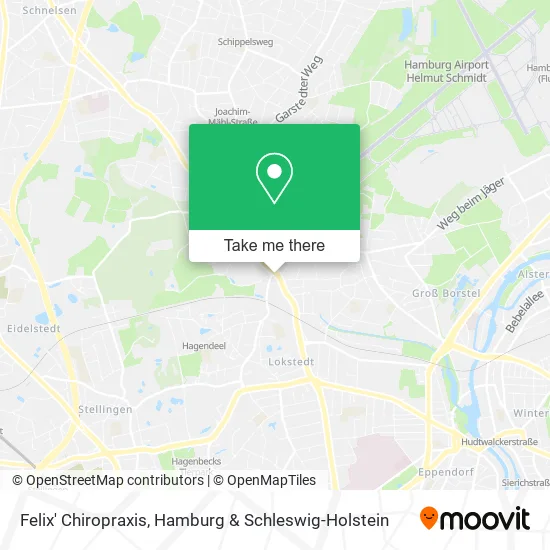 Карта Felix' Chiropraxis