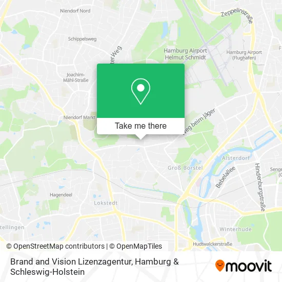 Карта Brand and Vision Lizenzagentur