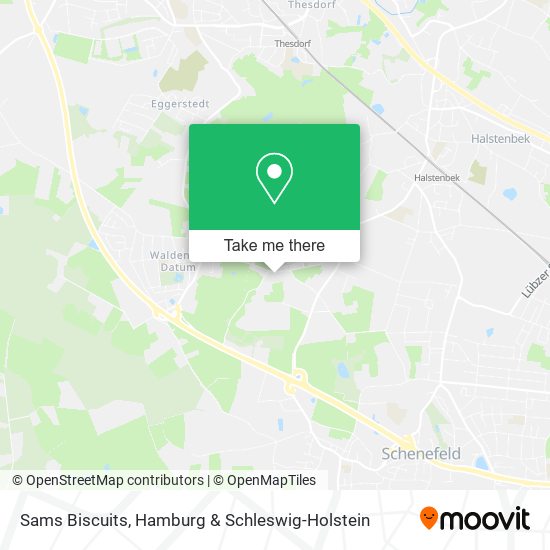 Sams Biscuits map