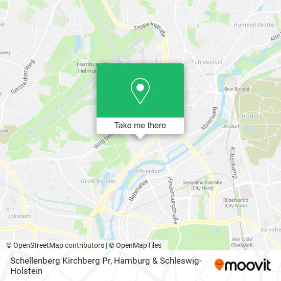 Карта Schellenberg Kirchberg Pr