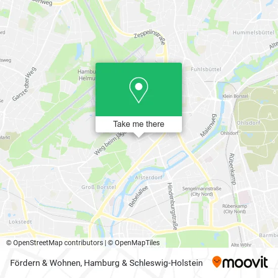 Fördern & Wohnen map