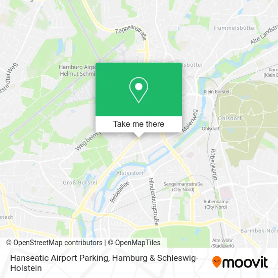 Карта Hanseatic Airport Parking