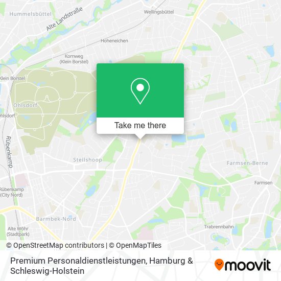 Premium Personaldienstleistungen map