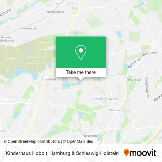 Карта Kinderhaus Hobbit