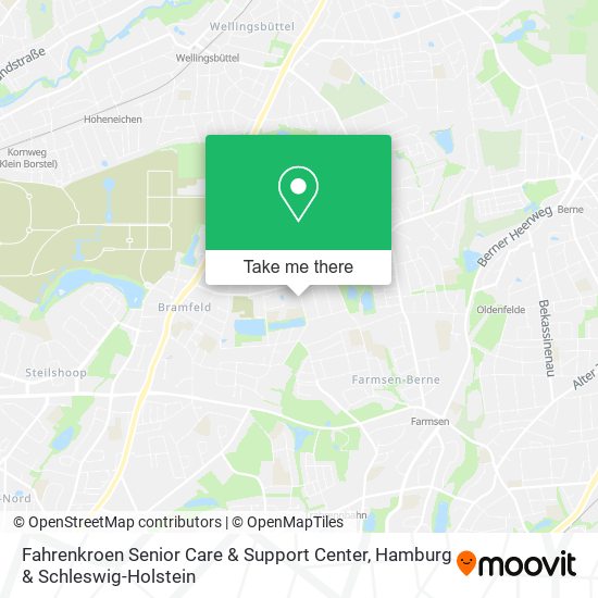 Fahrenkroen Senior Care & Support Center map