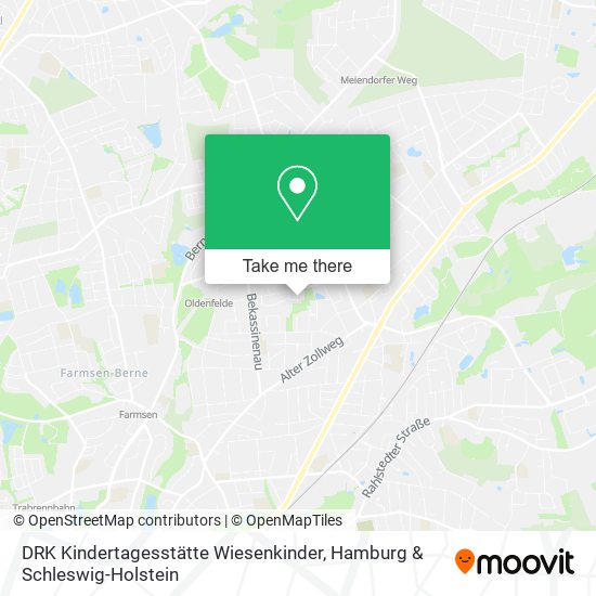 DRK Kindertagesstätte Wiesenkinder map