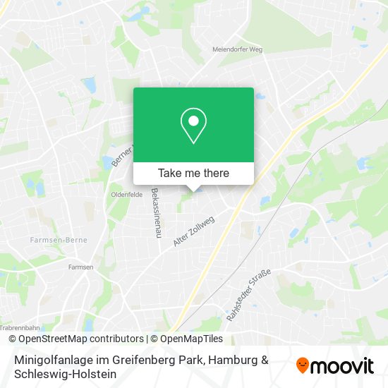Minigolfanlage im Greifenberg Park map