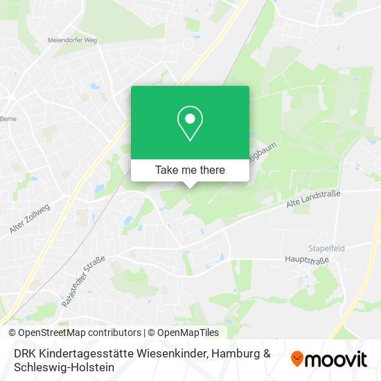 DRK Kindertagesstätte Wiesenkinder map