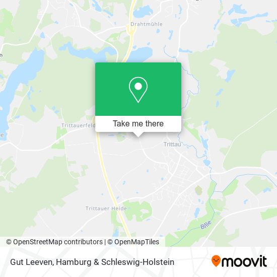 Gut Leeven map