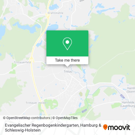 Evangelischer Regenbogenkindergarten map