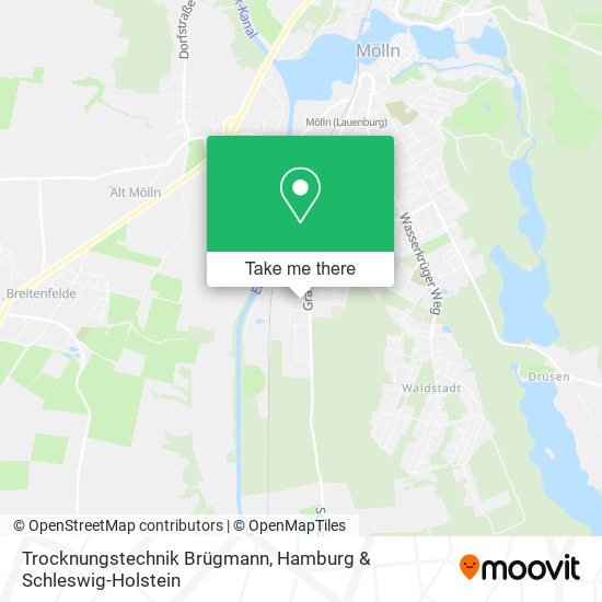 Trocknungstechnik Brügmann map