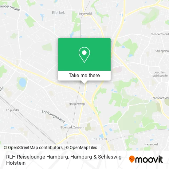Карта RLH Reiselounge Hamburg