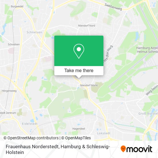 Frauenhaus Norderstedt map