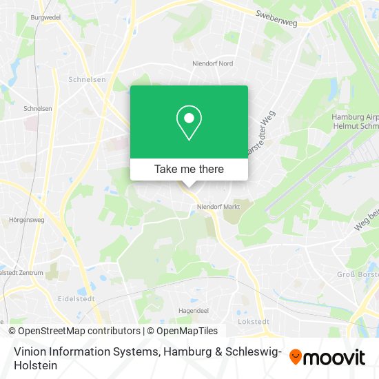 Vinion Information Systems map
