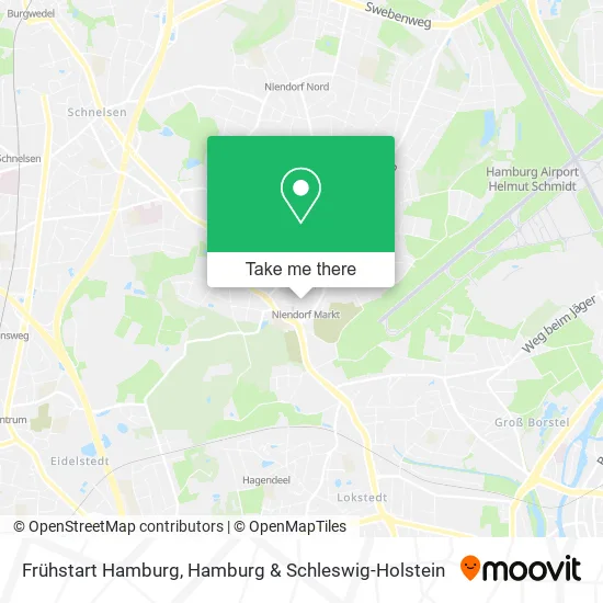 Карта Frühstart Hamburg